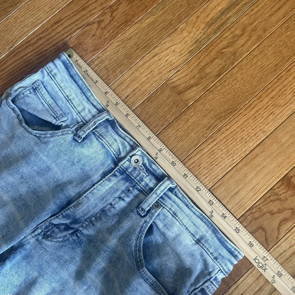 BKE Mason‎ Jeans Mens 32x30 (Actual 32x29) Light Blue Straight Stretch FLAWS